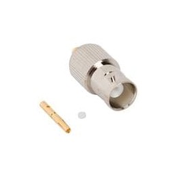 1 pcs : 112615 - RF Connectors / Coaxial Connectors BNC STARIGHT SOLDER JACK .085 SEMI RIGID