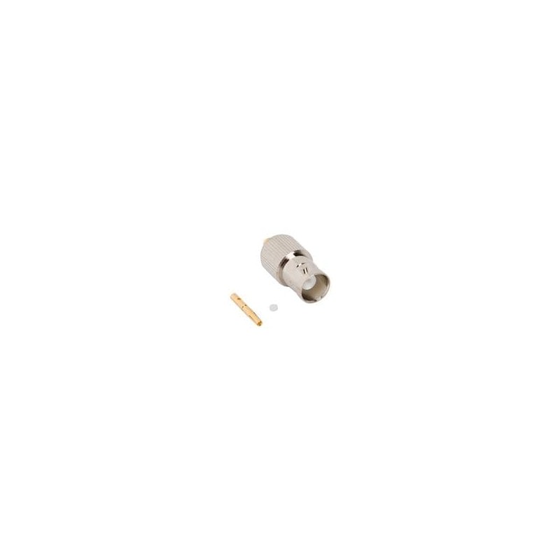 1 pcs : 112615 - RF Connectors / Coaxial Connectors BNC STARIGHT SOLDER JACK .085 SEMI RIGID