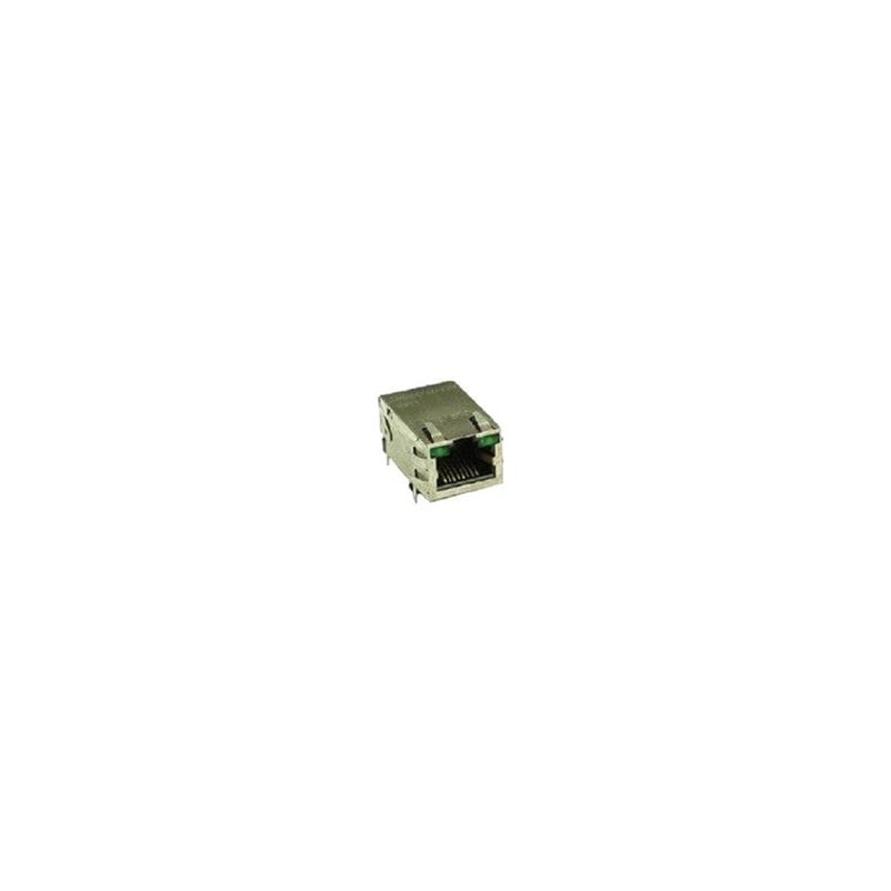1 pcs : RJMG163128101NR - Modular Connectors / Ethernet Connectors Single Port Mod Jack Shielded