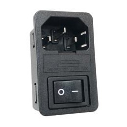 1 pcs : IEC-GS-1-100 - AC Power Entry Modules RECEPTACLE, INLET POWER OUTLET