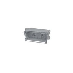 1 pcs : PN-1332-ACMB - Enclosures for Industrial Automation IP68 NEMA 6P Box with Clear Cover and Mounting Brackets (6.3 X 3.2 X