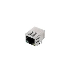 1 pcs : TMJUTGW0121192420 - Modular Connectors / Ethernet Connectors CONN JACK 1PORT 1G BASE-T
