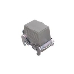 1 pcs : T1250102125-000 - Heavy Duty Power Connectors Hood Steel Locking M25 Side Entry