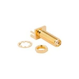 1 pcs : 132371 - RF Connectors / Coaxial Connectors SMA END LNCH BLK SMA END LNCH BLK