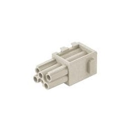 1 pcs : 09149062101 - Heavy Duty Power Connectors HAN DOMINO 6P DD CUBE FE POS.2
