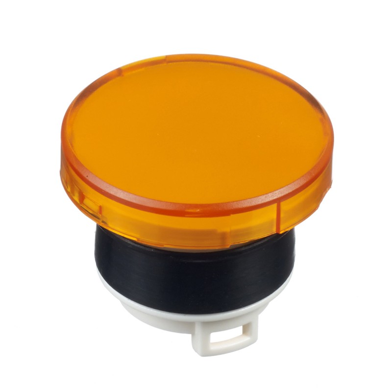 1 pcs - Idec Amber Pilot Light Head, 22mm Cutout HW Series
