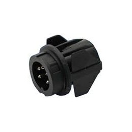 1 pcs : T3276-500 - Circular DIN Connectors MALE RECEPTACLE 3 WAY
