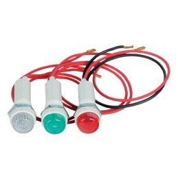 1 pcs - WEG, PL, Panel Mount Red Pilot Light, Round, 400 - 560V ac