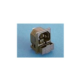 1 pcs : PF0011/15/28 - AC Power Entry Modules SNAP-IN FUSED SOL TB