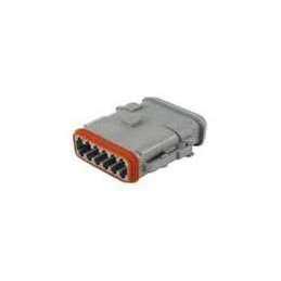 1 pcs : DT06-12SA-CE13 - Automotive Connectors DT PLUG ASM