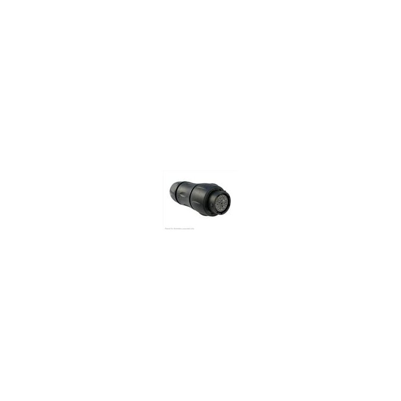 1 pcs : UTS1JC1419SX - Standard Circular Connector Plastic in line receptacle, with cable gland backshell, for 19 female contact
