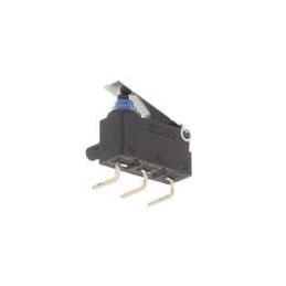 1 pcs : D2HW-BR211DR - Basic / Snap Action Switches HINGE LEVER PCB