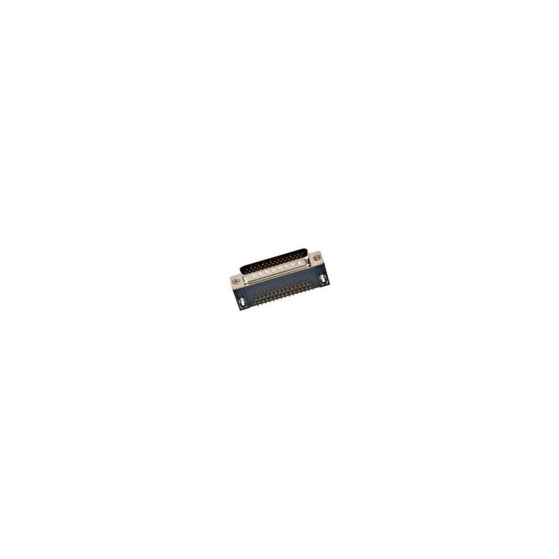 1 pcs : 173113-0107 - D-Sub High Density Connectors FCT HD DSUB RA PC PLG 44 PN W/SNAPIN