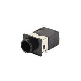 1 pcs : PJ-001AH-67 - DC Power Connectors power jack, IP67, 2.0 x 5.5, 3.5A, horizontal, through hole, 1 switch, T&R pckg