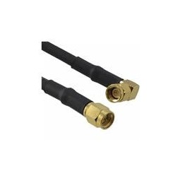 1 pcs : 135103-04-24.00 - RF Cable Assemblies SMA R/A Plug to St Plug RG-58/U 24in