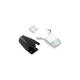 1 pcs : SS-39200-090 - Modular Connectors / Ethernet Connectors Mod Plug CAT6a 8P 8C .056-.062 Cond