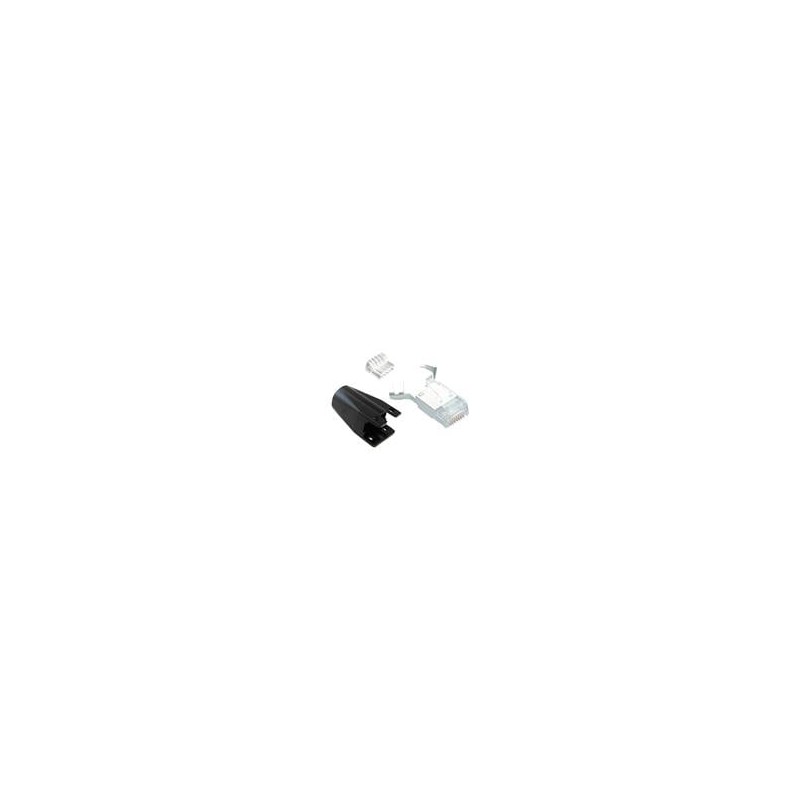 1 pcs : SS-39200-090 - Modular Connectors / Ethernet Connectors Mod Plug CAT6a 8P 8C .056-.062 Cond