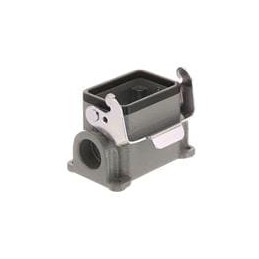 1 pcs : T1610063116-000 - Heavy Duty Power Connectors Hood 40MM PG16 Lock PG2x16 Side Entry