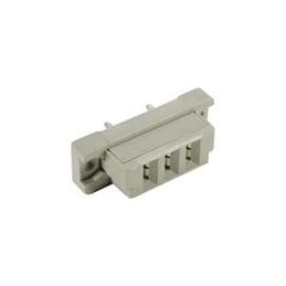 1 pcs : 09062032811 - DIN 41612 Connectors 3P 15A FEMALE STRT