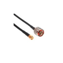 1 pcs : CO-058SMARPTN-003 - RF Cable Assemblies RG58 REV POLARITY SMA M/TYPE N MALE 3