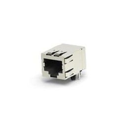 1 pcs : 1-5406299-1 - Modular Connectors / Ethernet Connectors RJ45 R/A 8P T/H SLD