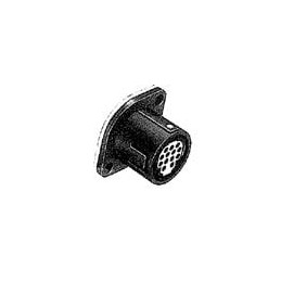 1 pcs : RP13A-12RA-15PA(71) - Circular Push Pull Connectors REC 15POS MALE DIP