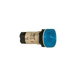 1 pcs : 3PLBR6L-110 - Industrial Panel Mount Indicators / Switch Indicators Pilot Lt Integ LED Blue LED/Lens 110VAC