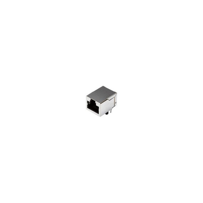 1 pcs : CRJ005-M1-TH - Modular Connectors / Ethernet Connectors RJ jack, 1 port, 8P10C, 6u, shielded, no LED, magnetic