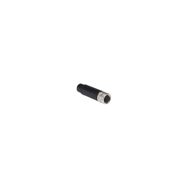 1 pcs : PXPPVC08FBF08ACL010PVC - Sensor Cables / Actuator Cables M8 A-coding 8P Female Straight Molding Cable 1M
