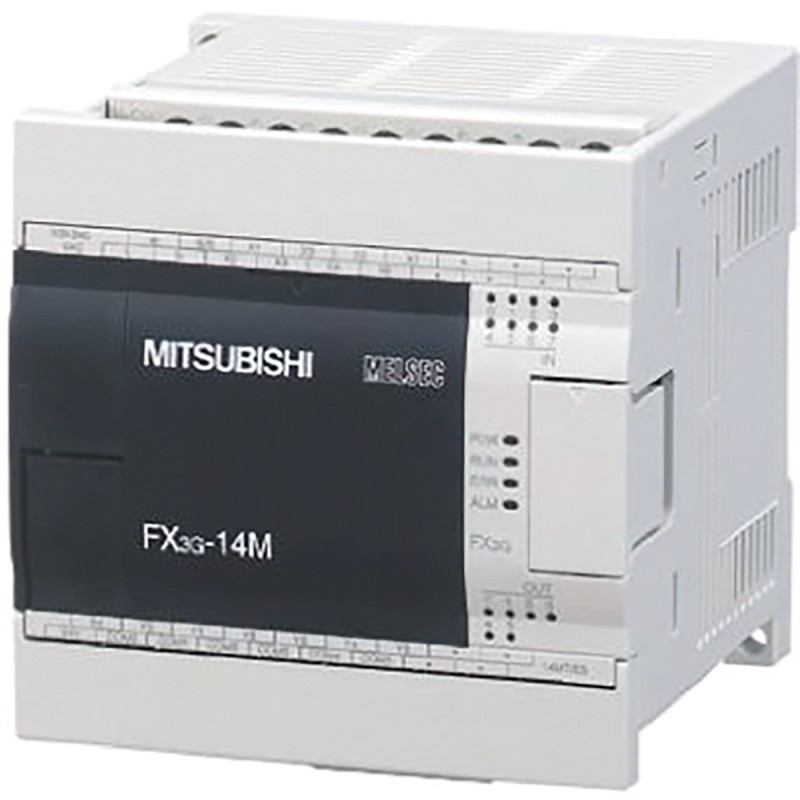 1 pcs - Mitsubishi FX3G Series Logic Module, 100 - 240 V ac Supply, Relay Output, 8-Input, Sink, Source Input