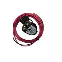 1 pcs : 217825C - Automotive Connectors 12V Power Outlet 17FT RD 1FT Grnd BLK