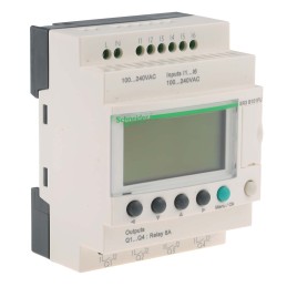 1 pcs - Schneider Electric Zelio Logic Smart Series Logic Module, 100 - 240 V ac Supply, Relay Output, 6-Input, Discrete