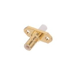 1 pcs : R114450000 - RF Connectors / Coaxial Connectors SMB / ADJUST. 2 HOLE FLANGE JACK RECEPTACLE WITH CYLINDRICAL CONTACT