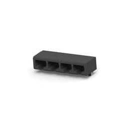 1 pcs : 5557562-1 - Modular Connectors / Ethernet Connectors 4 PORT 8 POSITION