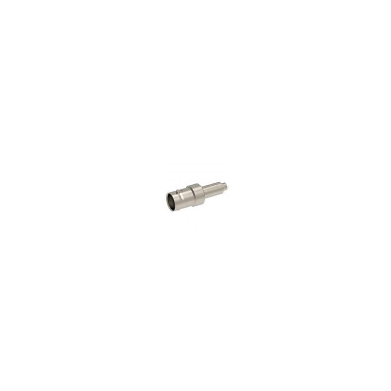 1 pcs : R141217000W - RF Connectors / Coaxial Connectors BNC / STRAIGHT JACK CRIMP TYPE CABLE 2.6/50 S