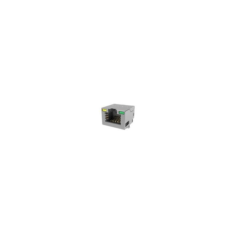 1 pcs : RJE3C18864A2 - Modular Connectors / Ethernet Connectors MODULAR JACK