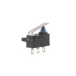 1 pcs : D2HW-BL261H - Basic / Snap Action Switches Subminiature Basic Switch