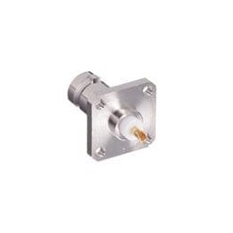 1 pcs : R141404000W - RF Connectors / Coaxial Connectors BNC / SQUARE FLANGE JACK RECEPTACLE WITH SOLDER POT CONTACT