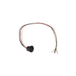 1 pcs : C001-21-500-C - Specialised Cables RoPD cable assembly straight panel plug round flange black