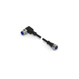 1 pcs : 2273122-4 - Sensor Cables / Actuator Cables 5pos PUR 1.5m M12agl plg M12 strt sckt AA