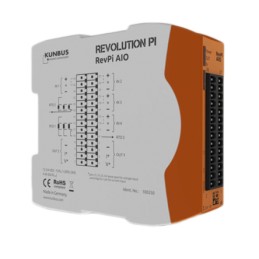 1 pcs - Revolution PI RevPI AIO analog Series PLC I/O Module for Use with Revolution Pi Connect, Revolution Pi Core, 0...5 V,