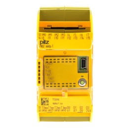 1 pcs - Pilz PNOZ mm0p-T Safety Controller, 20 Safety Inputs, 4 Safety Outputs, 24 V dc