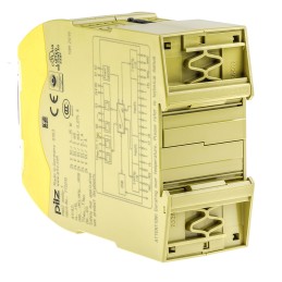 1 pcs - Pilz PNOZ mm0p-T Safety Controller, 20 Safety Inputs, 4 Safety Outputs, 24 V dc