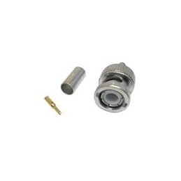 1 pcs : 11_BNC-50-3-88/133_NE - RF Connectors / Coaxial Connectors BNC straight cable plug(m)