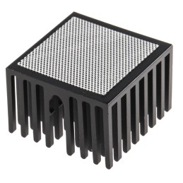 1 pcs - Heatsink, Universal Square Alu, 20.3K/W, 27 x 27 x 18mm, Adhesive Foil