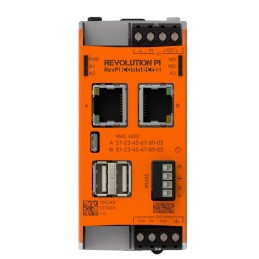 1 pcs - Revolution PI RevPi Connect S, Industrial Computer, 20W, 1.5 GHz, 16GB (Flash) / 1GB (RAM), 4 Linux