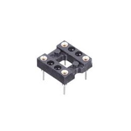 1 pcs : 110-43-308-10-001000 - IC & Component Sockets RELAY SCKT 4 PIN AU