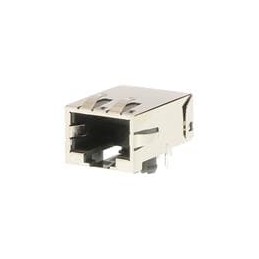 1 pcs : 44661-0011 - Modular Connectors / Ethernet Connectors MODJACK RA COMPACT CAT 5 PTH SHIELDED