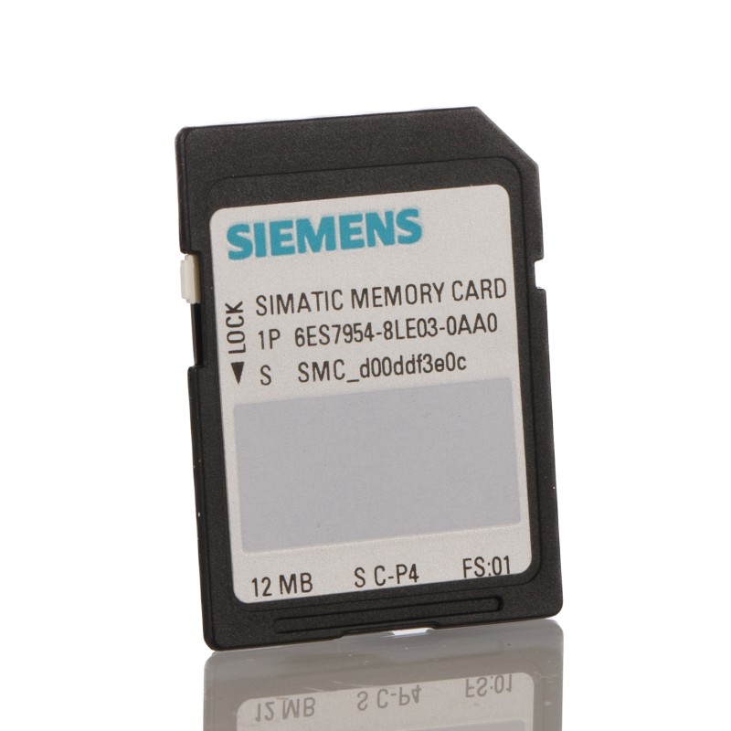 1 pcs - Siemens Memory Card for Use with S7-1X00 CPU/SINAMICS
