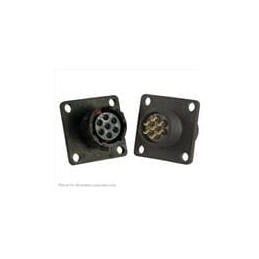 1 pcs : UTS010E7S - Standard Circular Connector 7P Sckt Receptacle Square Flange Sz 10E